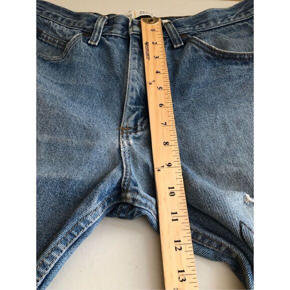 Lee Regular Fit Hand Painted Graffiti Vulgar Mickey and Minnie Jeans Size 32 - Picture 12 of 15